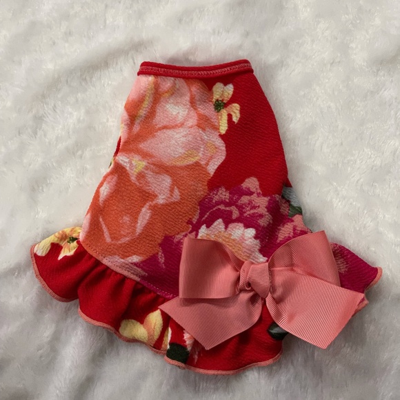 I see spot Other - Floral Dog Dress XS 3-5lbs